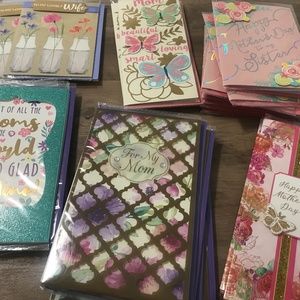 ‼️(Lot of 10) Mother's Day cards in plastic wrap